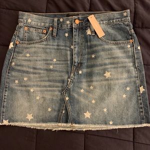 NWT J.Crew star skirt